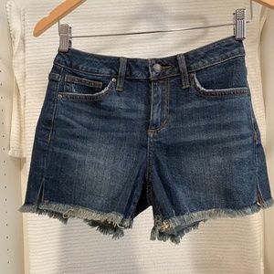 JOE'S Jeans Dark Denim Jean Cutoff Shorts SZ 25